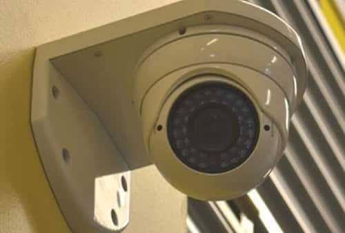 Security Camera in Self Storage Area at 3950 W Hillsboro Blvd, Coconut Creek, FL 33073